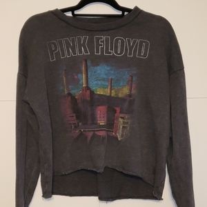 Pink Floyd Cropped Sweatshirt